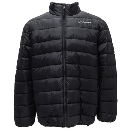 CARIBOU PASS TRADING POST Ultra Poly Fill Black Bubble Jacket CPBJBK